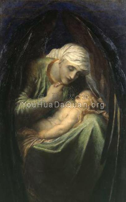 Death Crowning Innocence - 乔治·费德里科·沃茨